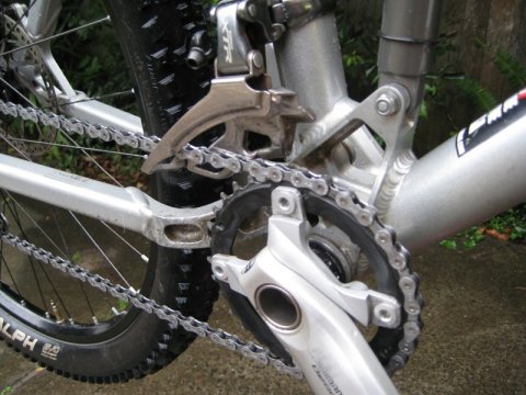 single speed full suspension