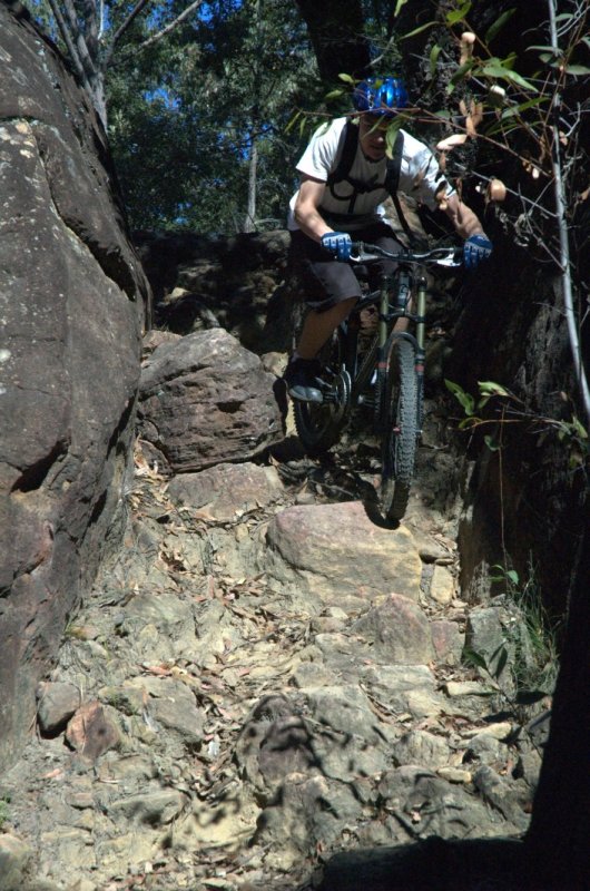 Ben - steep descent