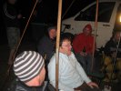 Shivering around the imaginary campfire (that nobody thought to bring!)