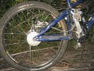 Pikey's broken hanger and spoke.....