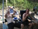 Shots of the fat tyre prison camp.