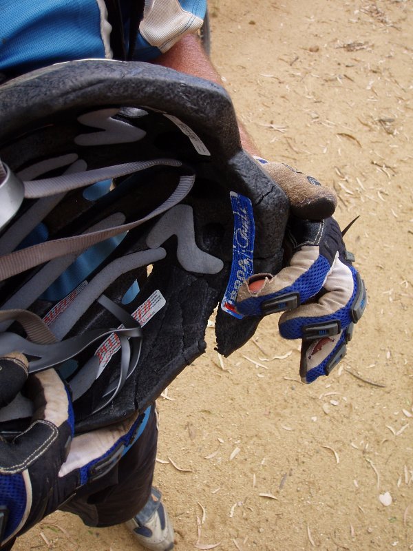 Broken Helmet
