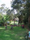 By the playground
