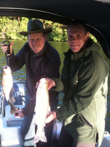 NZ trip - we had to catch our own food... :-)