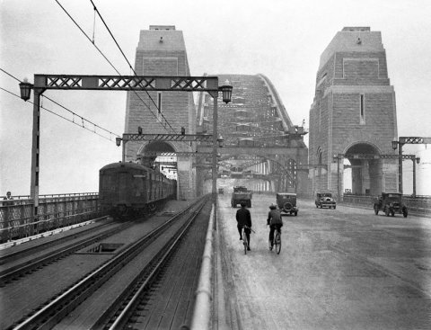 Sydney Harbour Bridge circa 1932