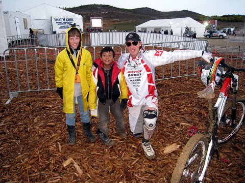Steve Peat meets some young NoBMobbers