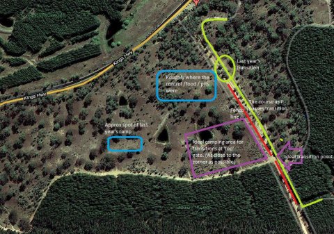 Mont 2010 planning - camping